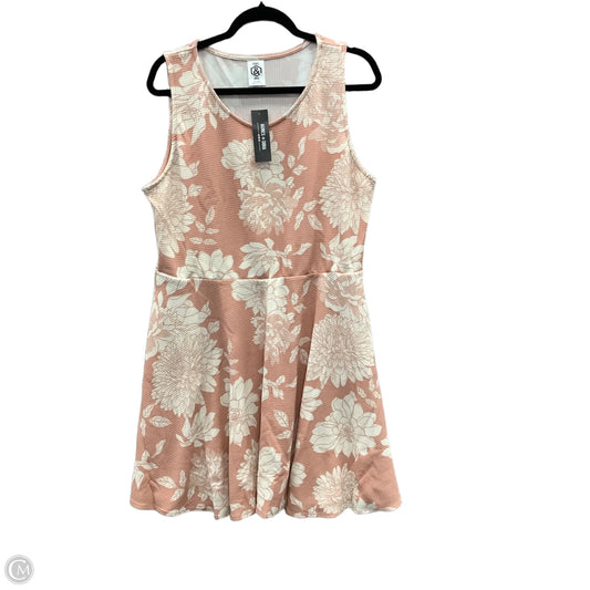 Dress Casual Short By Agnes & Dora In Pink, Size: Xxl