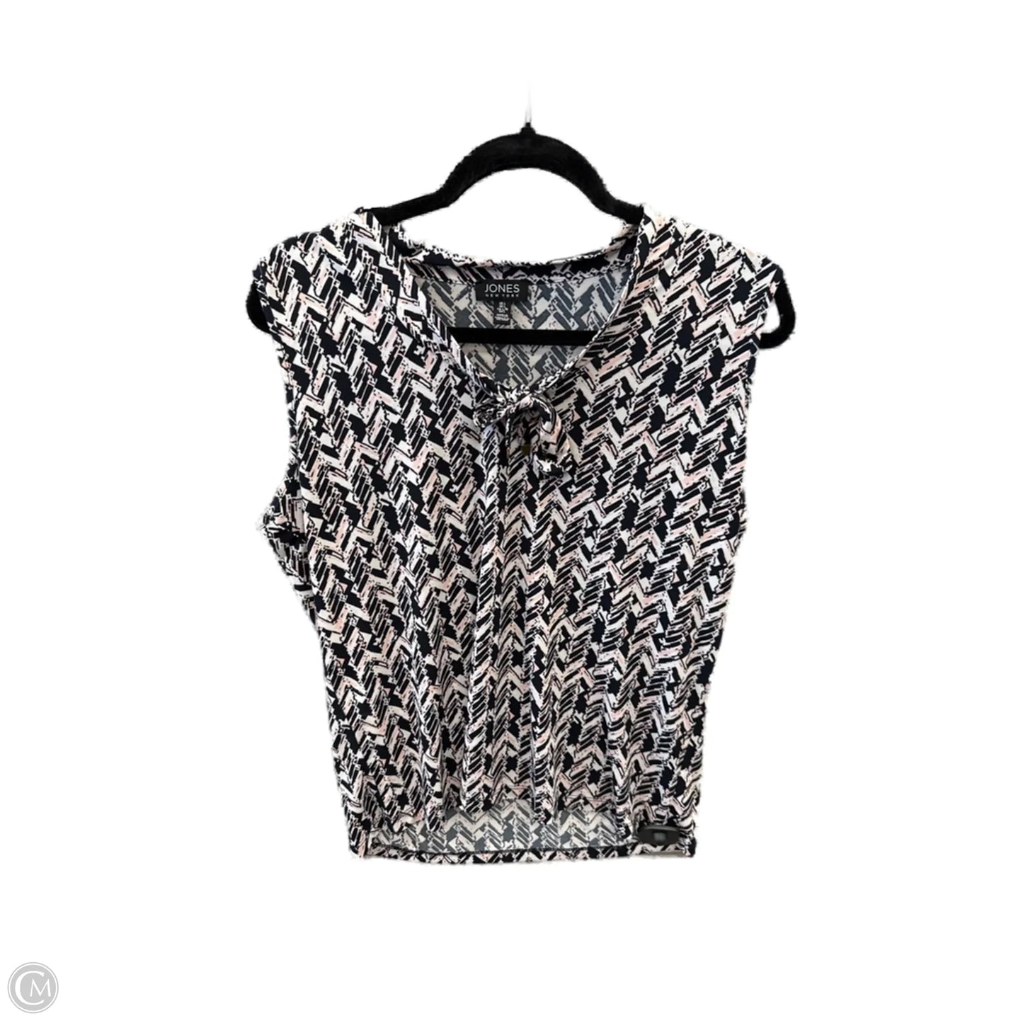Top Sleeveless By Jones New York In Multi-colored, Size: L