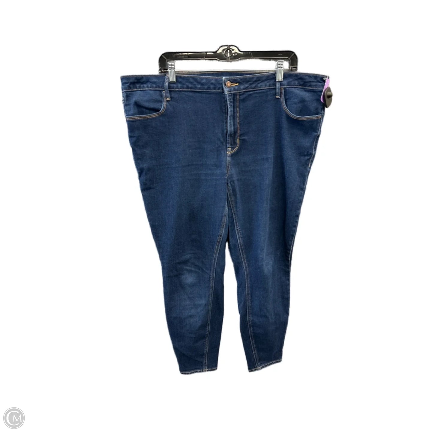 Jeans Skinny By Old Navy In Blue Denim, Size: 20