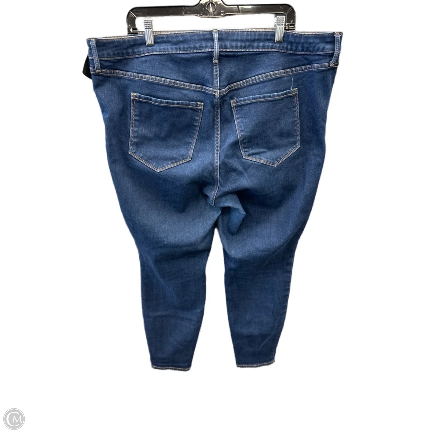 Jeans Skinny By Old Navy In Blue Denim, Size: 20