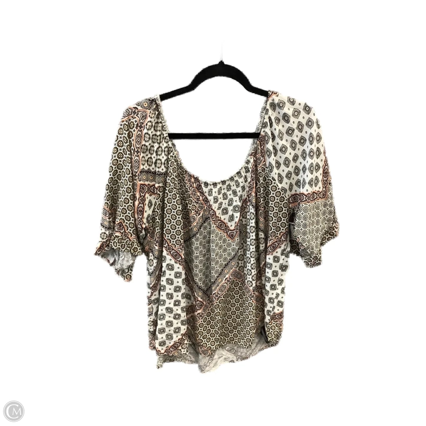 Top 3/4 Sleeve By Maurices In White, Size: Xxl