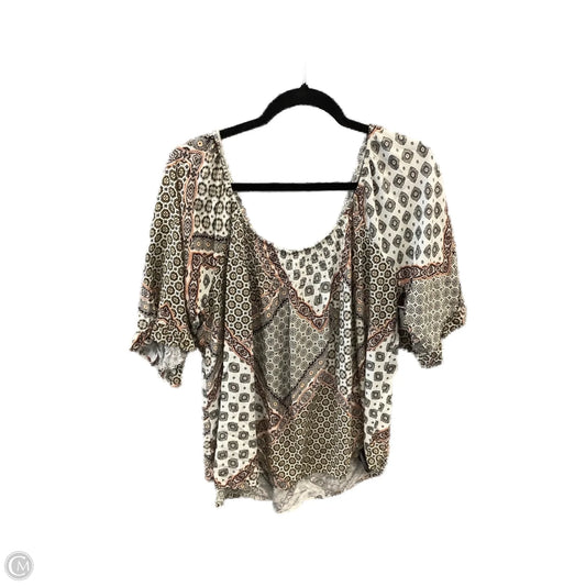 Top 3/4 Sleeve By Maurices In White, Size: Xxl