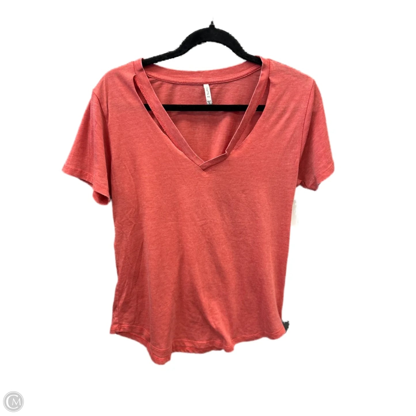 Top Short Sleeve By Z Supply In Red, Size: S
