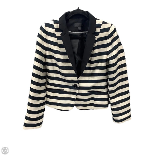 Blazer By Worthington In Striped Pattern, Size: M