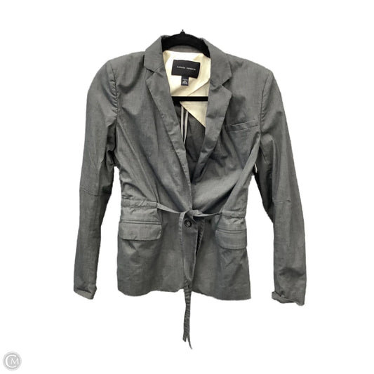 Blazer By Banana Republic In Grey, Size: S