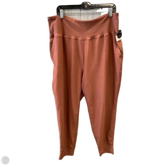 Athletic Pants By Old Navy In Brown, Size: Xxl