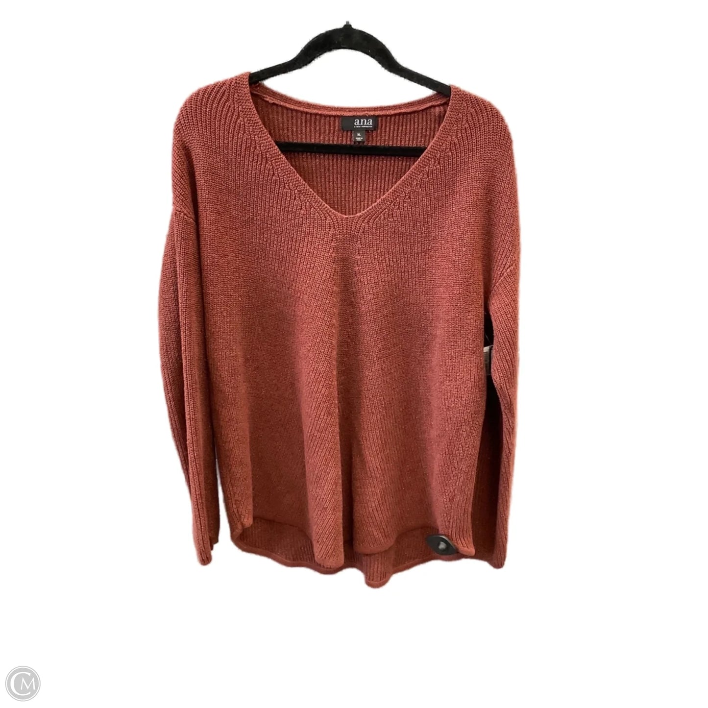 Sweater By Ana In Red, Size: Xl
