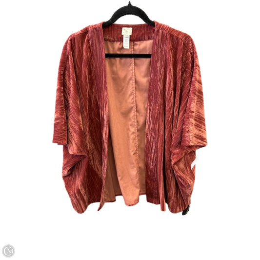 Kimono By A New Day In Red, Size: Osfm