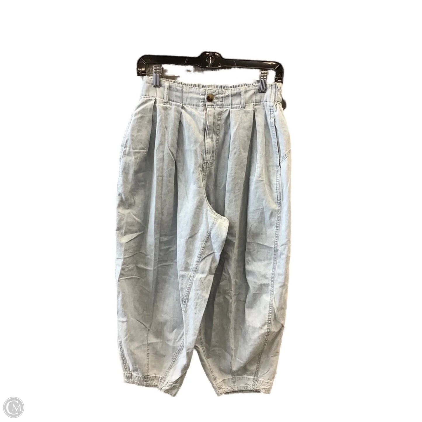 Jeans Wide Leg By Clothes Mentor In Blue Denim, Size: 4