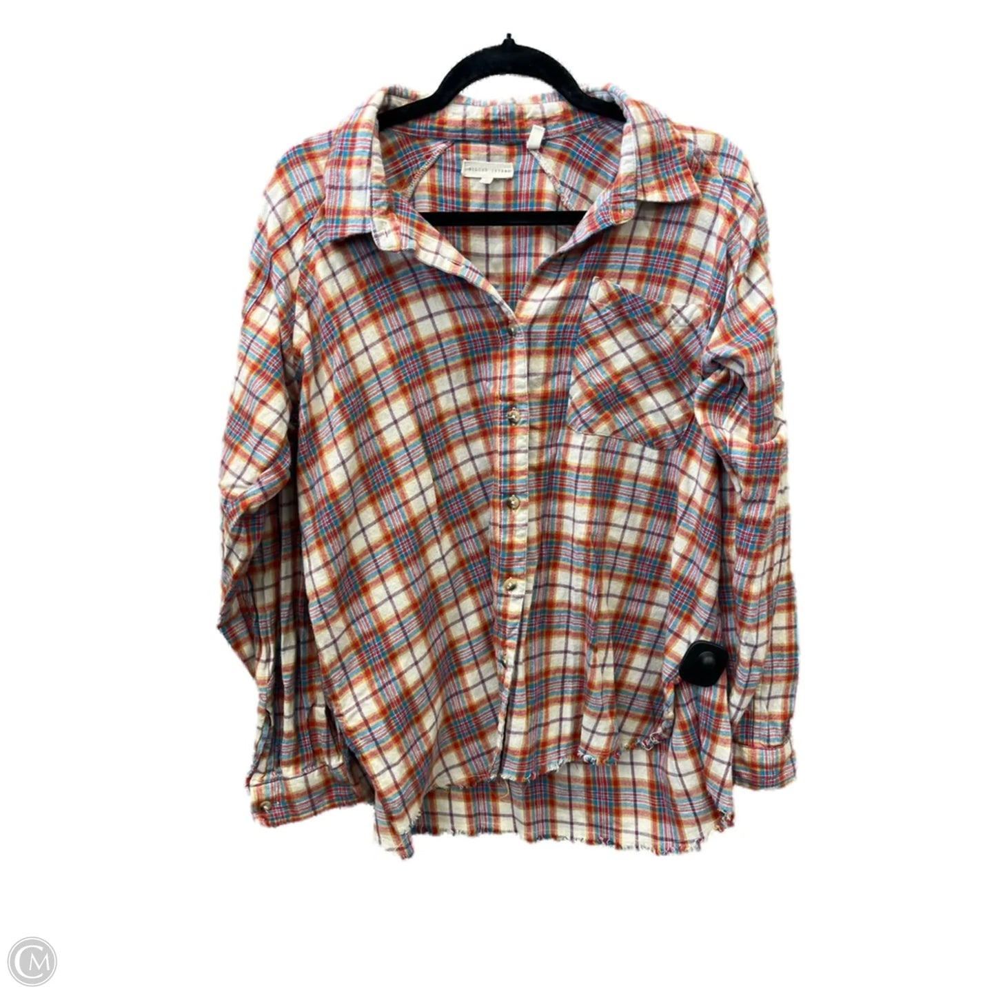 Jacket Other By Clothes Mentor In Plaid Pattern, Size: L
