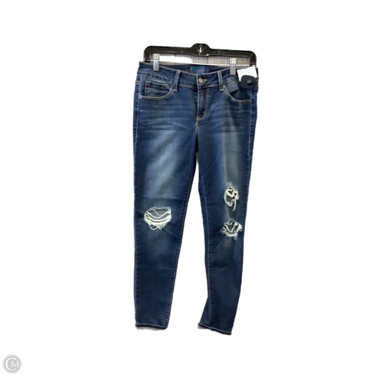 Jeans Skinny By Clothes Mentor In Blue Denim, Size: 6