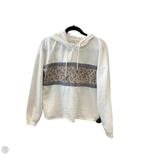 Top Long Sleeve By Hippie Rose In White, Size: M