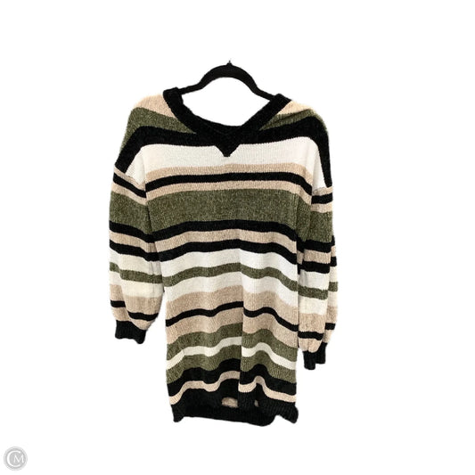 Dress Sweater By Derek Heart In Striped Pattern, Size: S