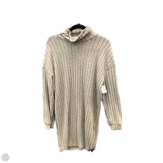 Dress Sweater By Shein In Tan, Size: L