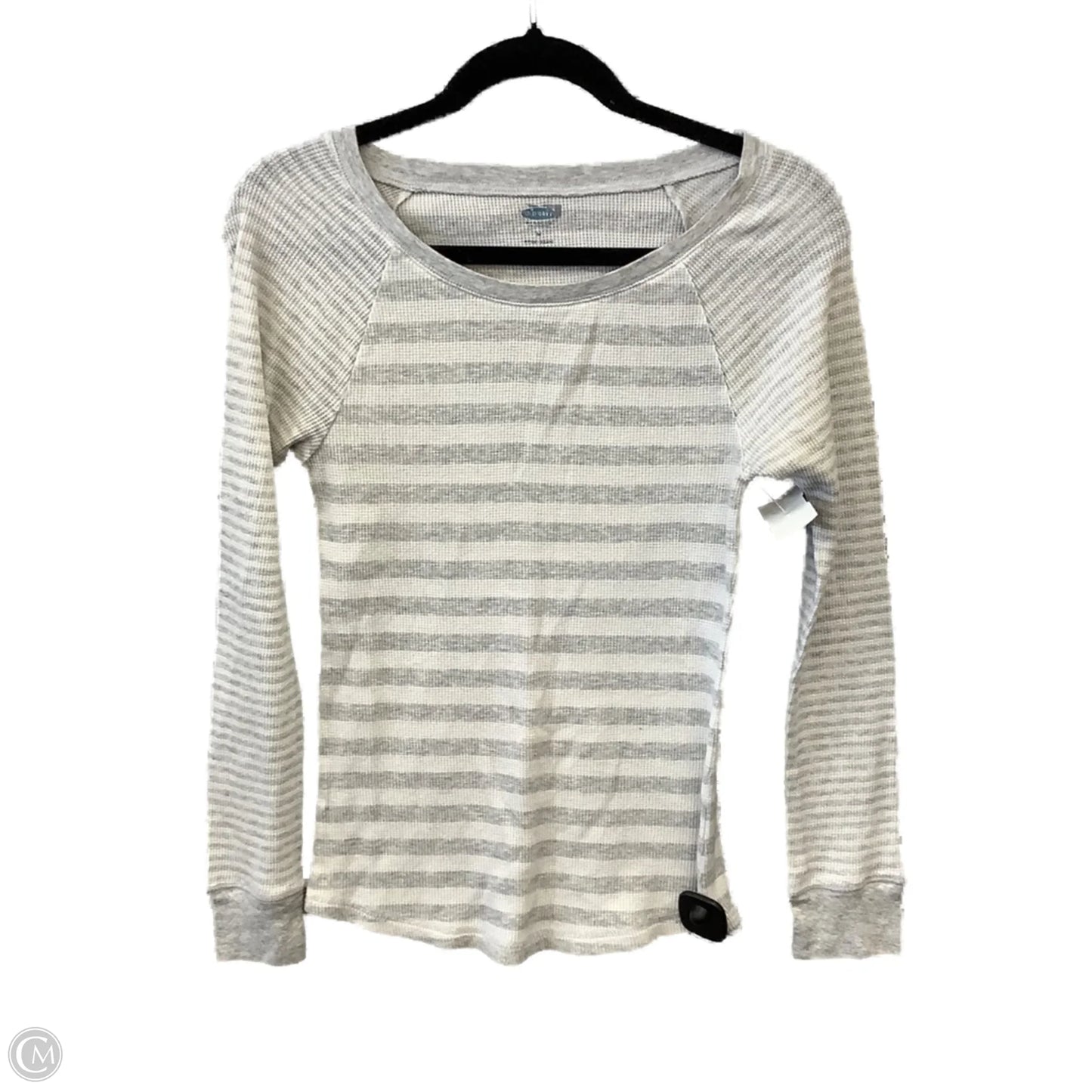 Top Long Sleeve By Old Navy In Striped Pattern, Size: M