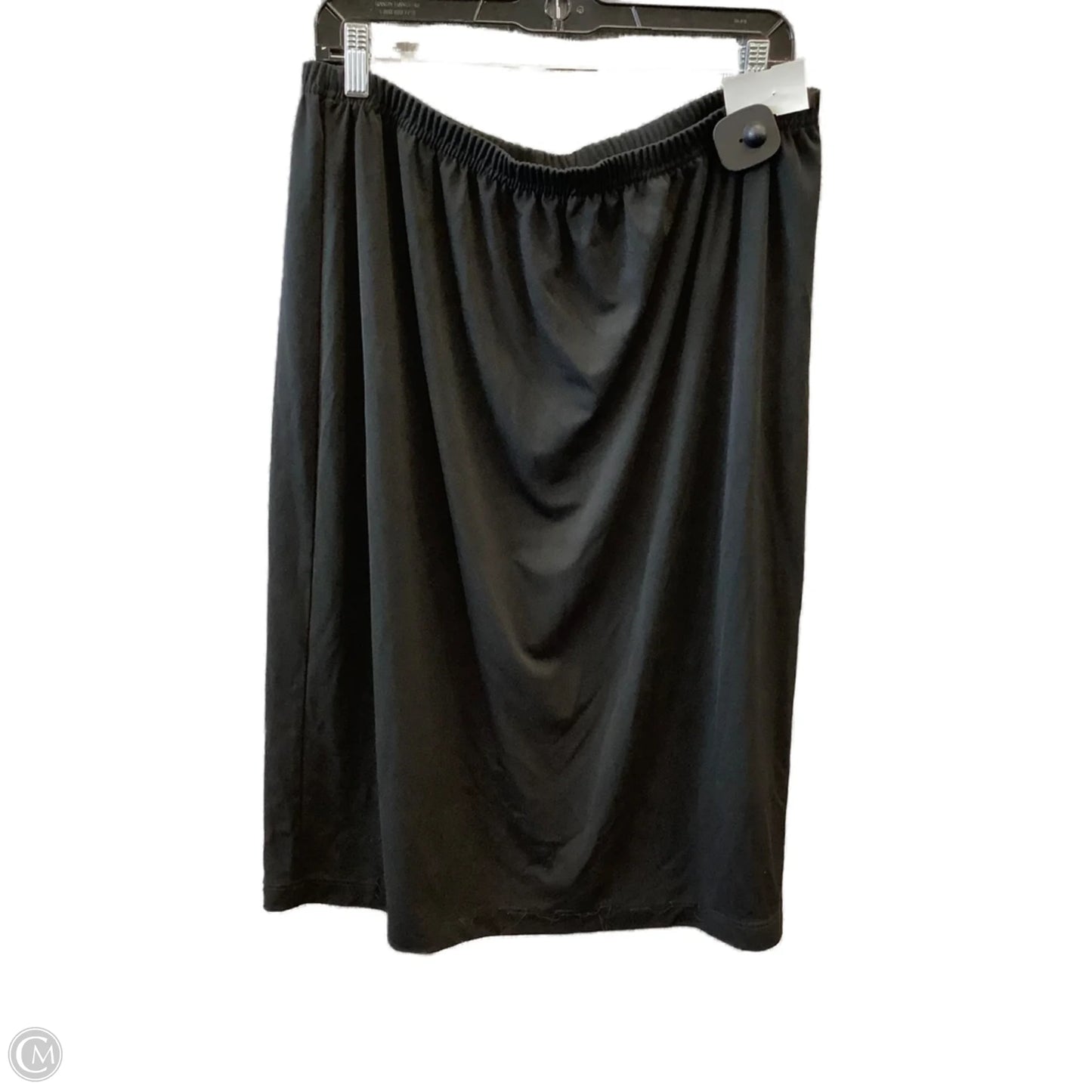 Skirt Midi By Merona In Black, Size: 2x