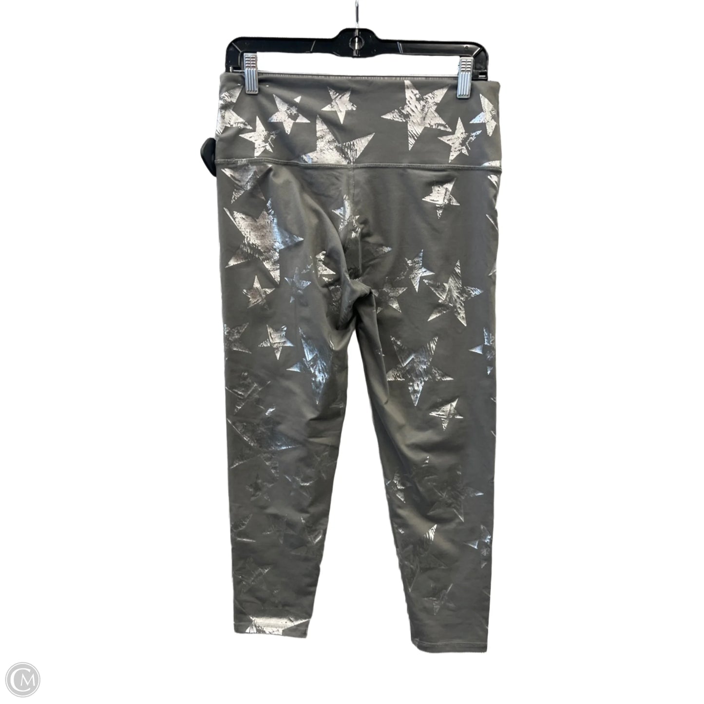 Athletic Leggings By Aerie In Grey, Size: L