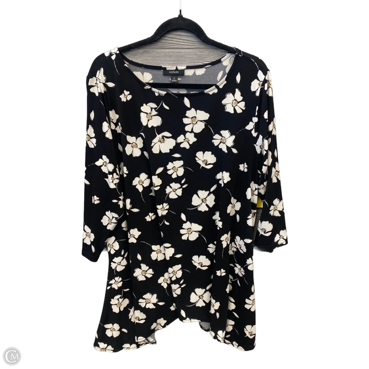 Dress Casual Midi By Alfani In Floral Print, Size: 2x