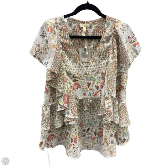 Top Sleeveless By Matilda Jane In Multi-colored, Size: M