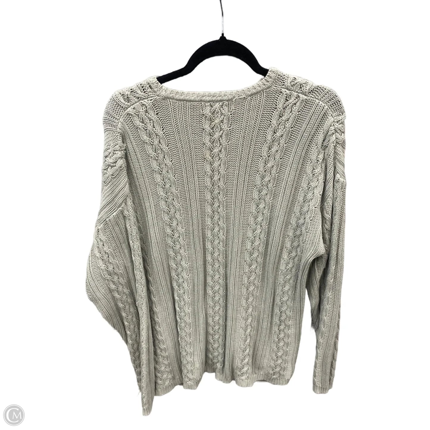 Sweater By Eddie Bauer In Green, Size: M