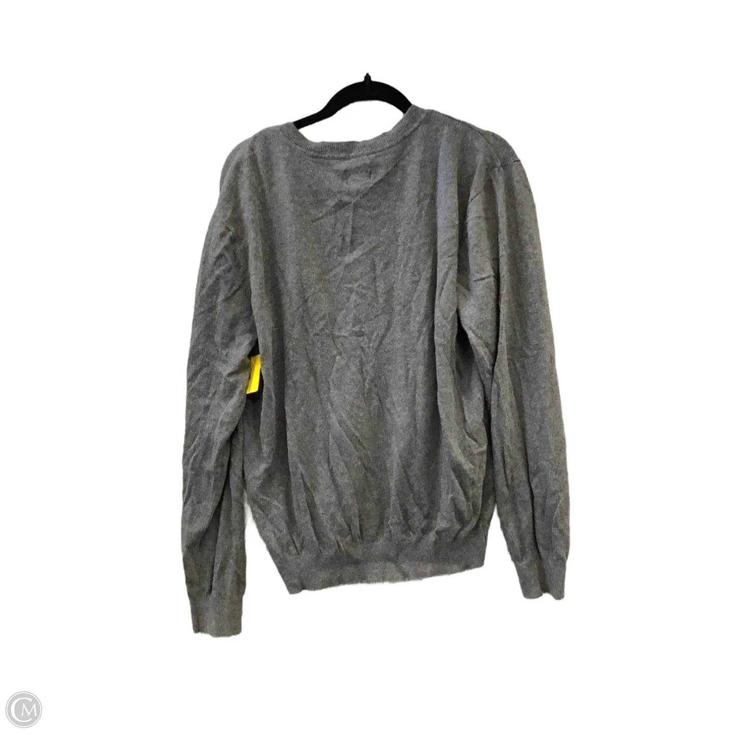 Top Long Sleeve By Clothes Mentor In Grey, Size: L