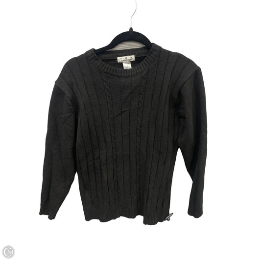 Sweater By Clothes Mentor In Black, Size: L