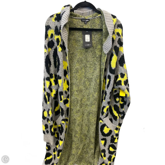 Cardigan By Fashion Nova In Animal Print, Size: 1x