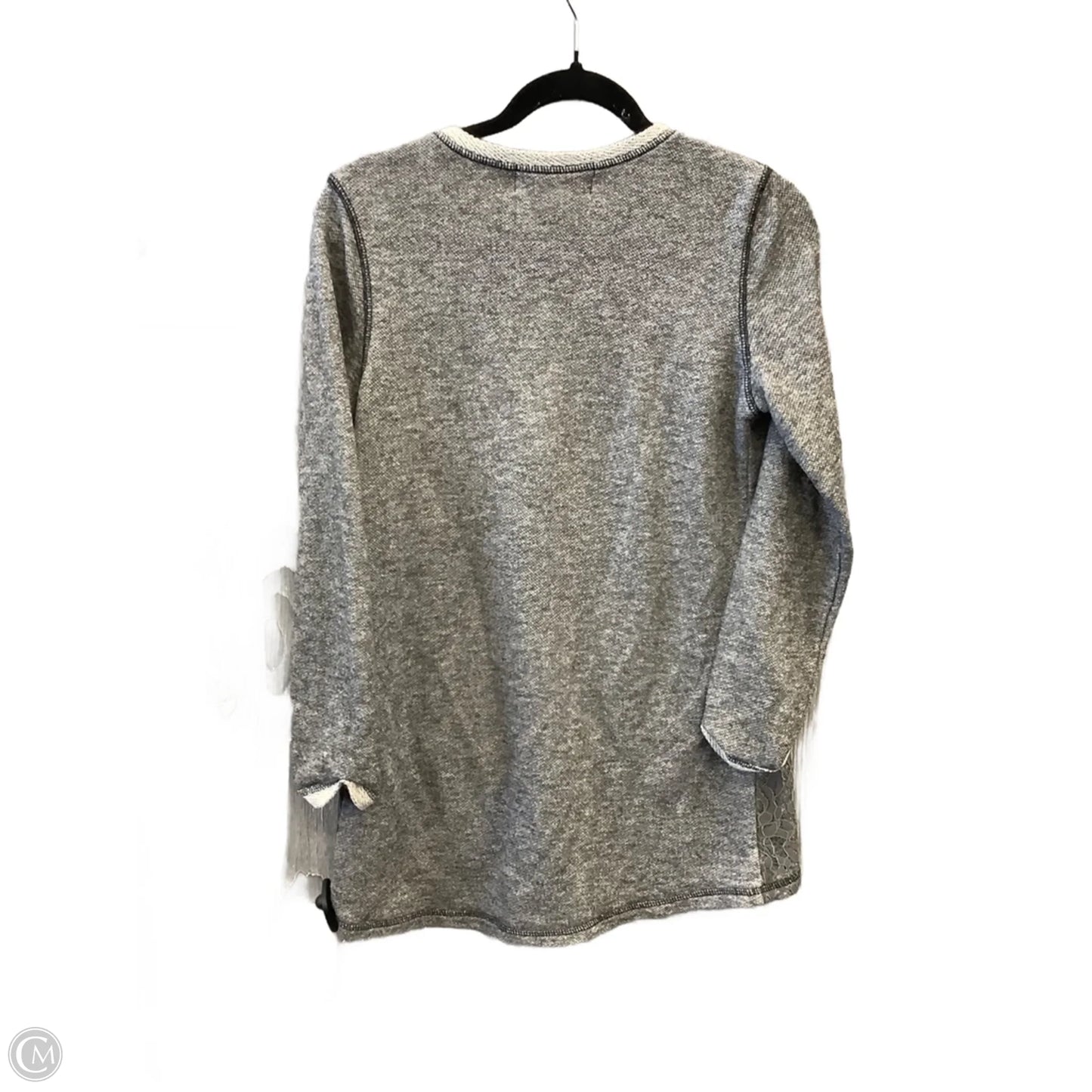 Top Long Sleeve By French Laundry In Grey, Size: M