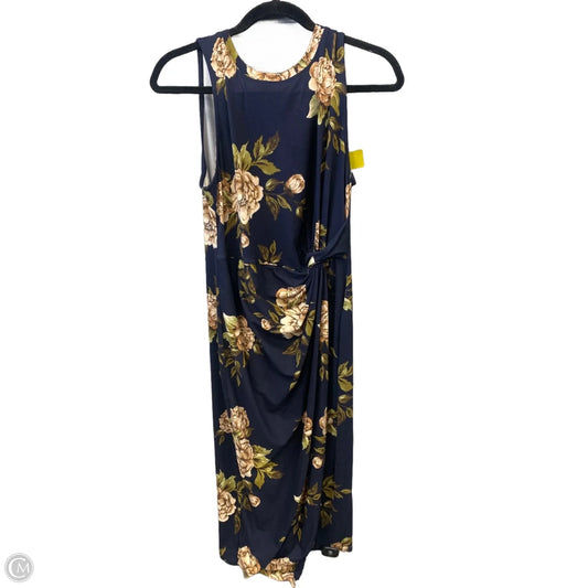 Dress Casual Maxi By Nine Britton In Blue, Size: L