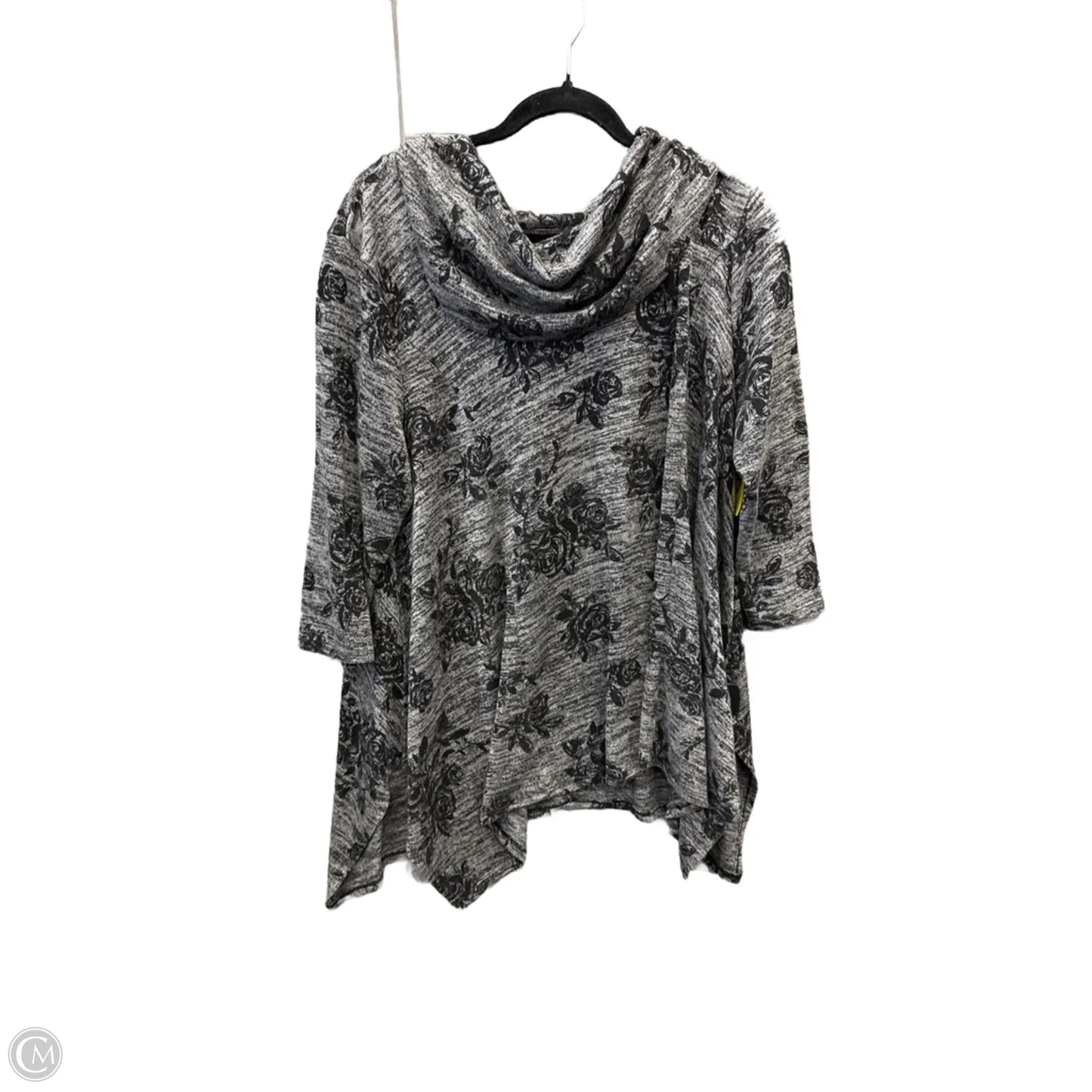 Sweater By Massini In Grey, Size: Xl