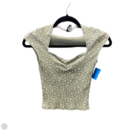 Top Short Sleeve By Divided In Green, Size: Xs