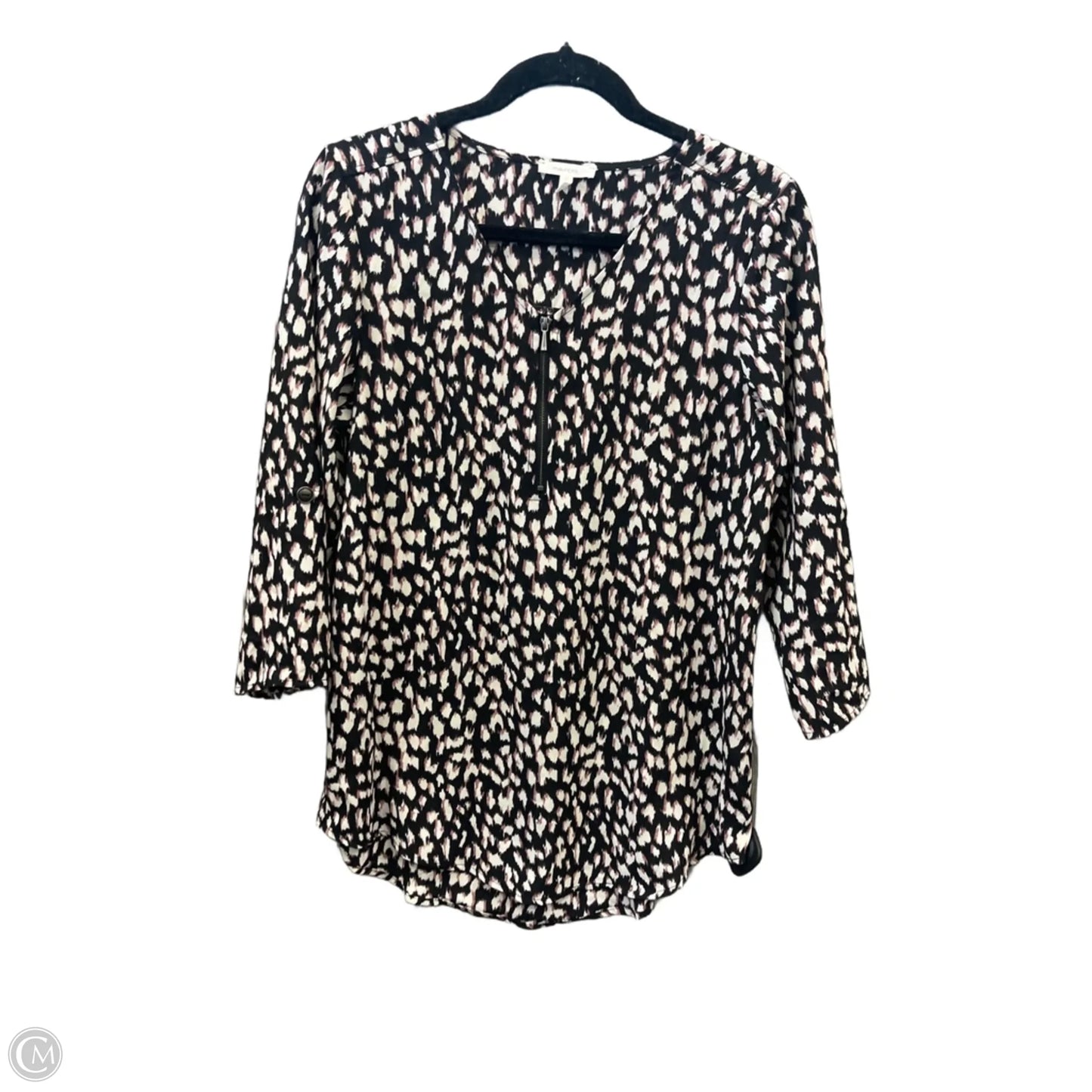 Top Long Sleeve By Maurices In Black, Size: S