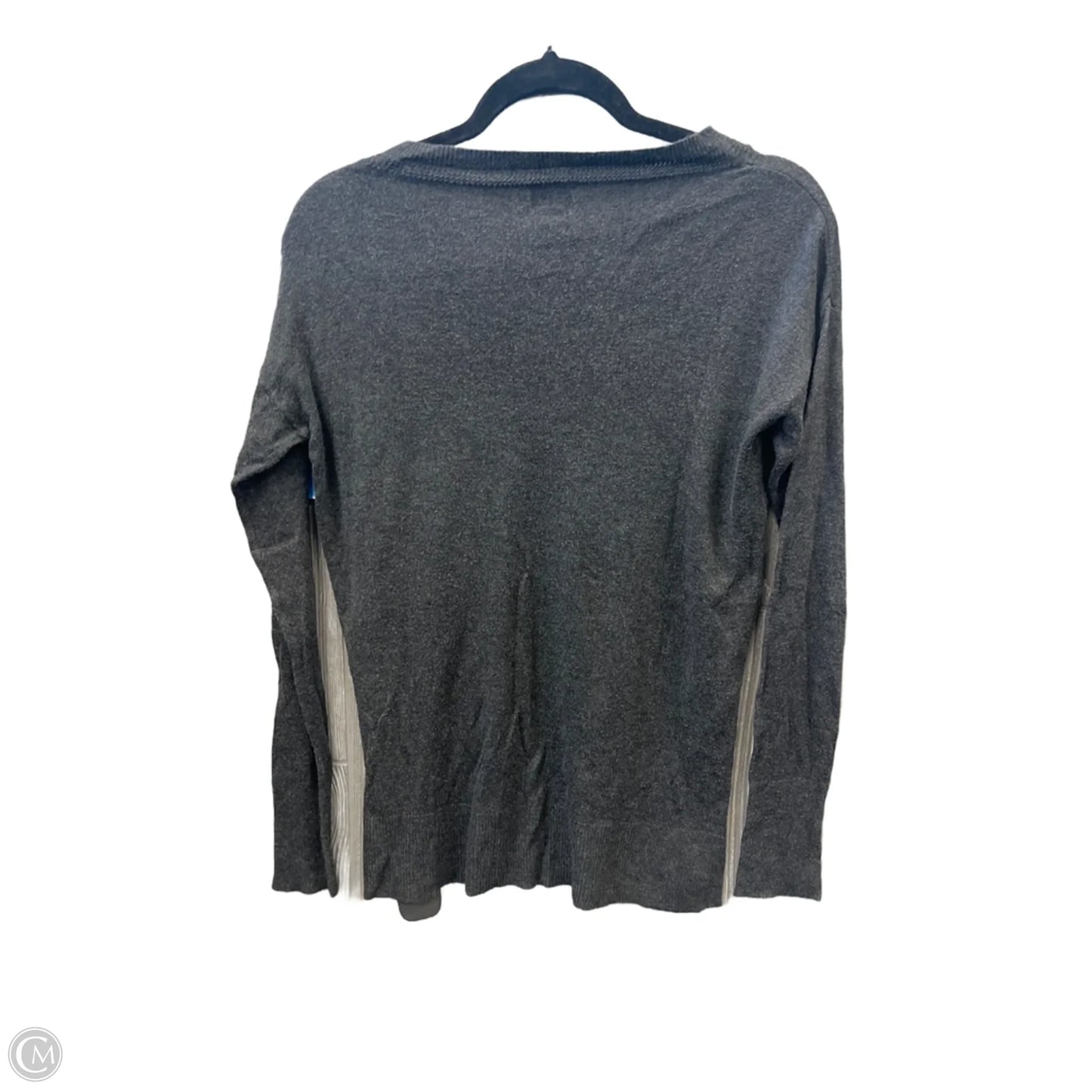 Top Long Sleeve By A New Day In Grey, Size: S