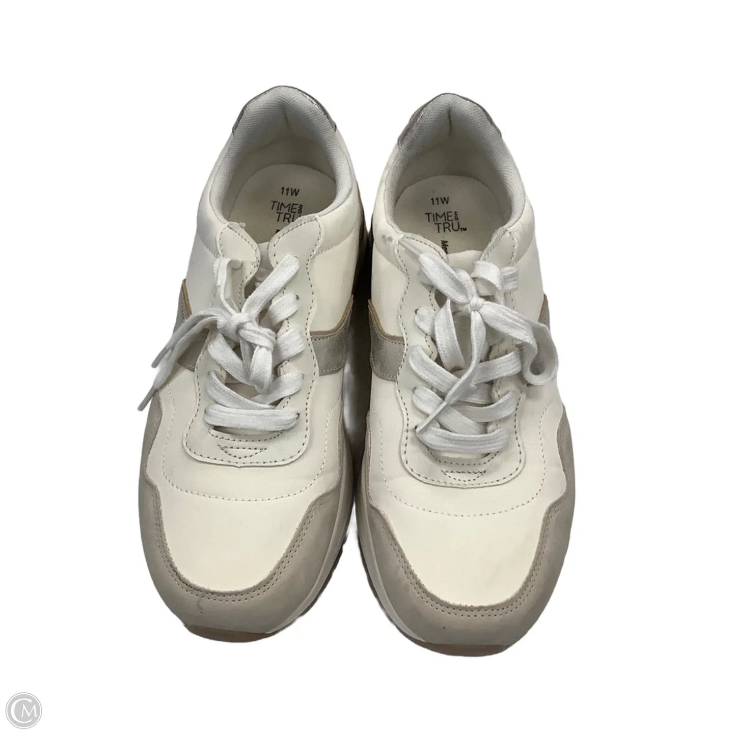 Shoes Sneakers By Time And Tru In Beige, Size: 11