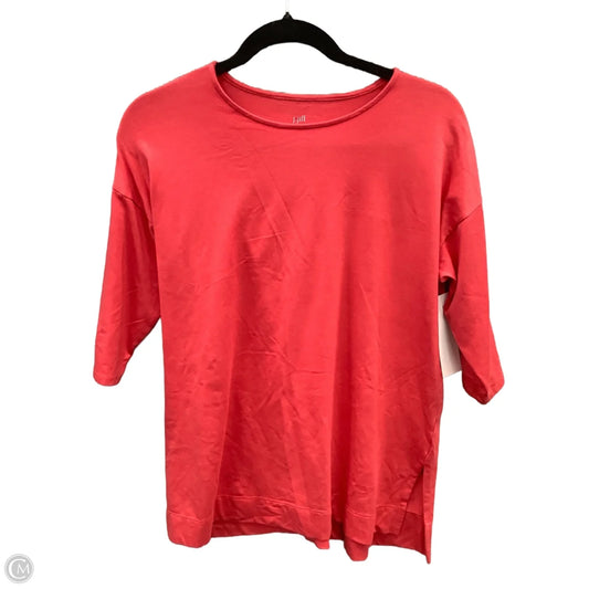 Top Short Sleeve By J. Jill In Red, Size: Sp