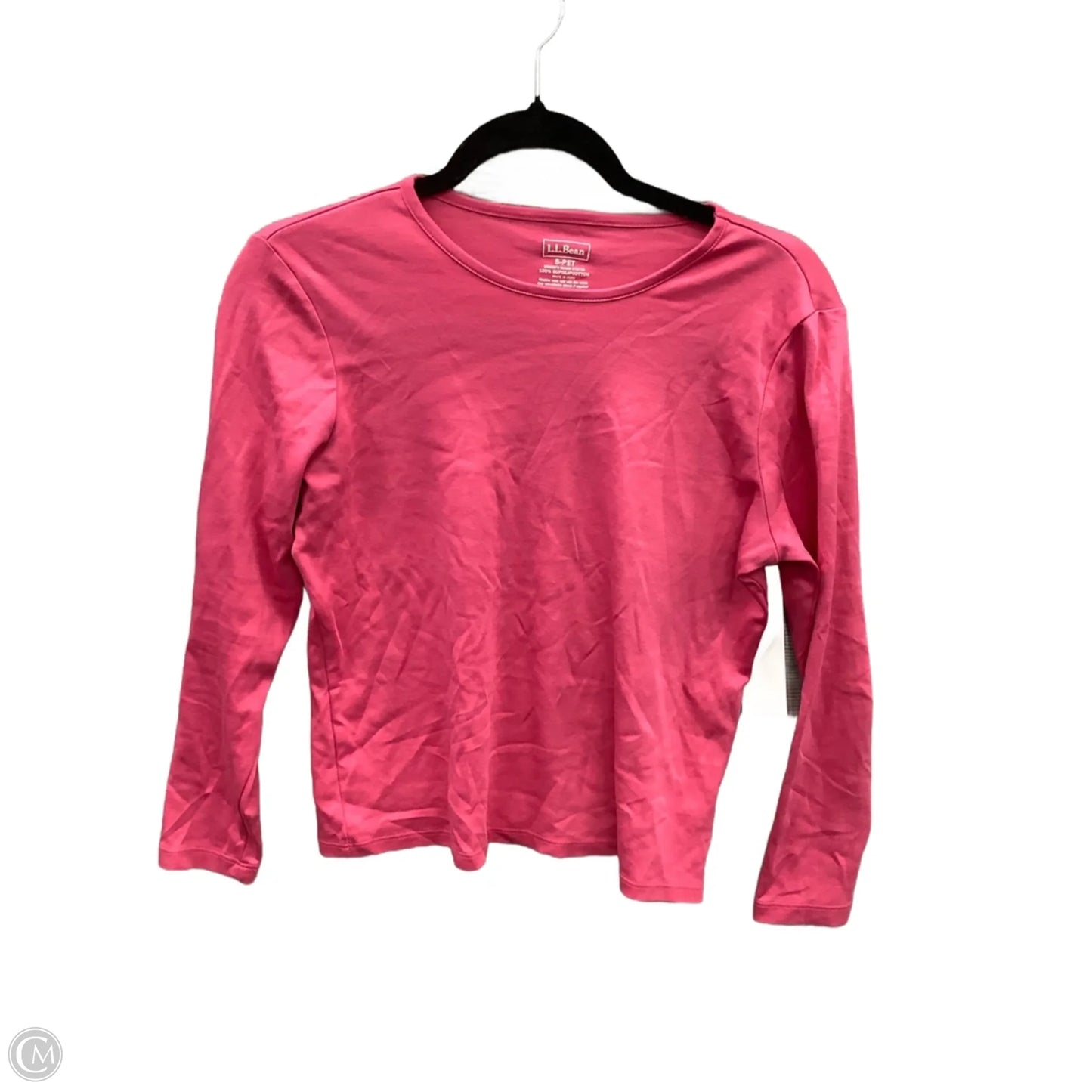 Top Long Sleeve Basic By L.l. Bean In Pink, Size: Sp
