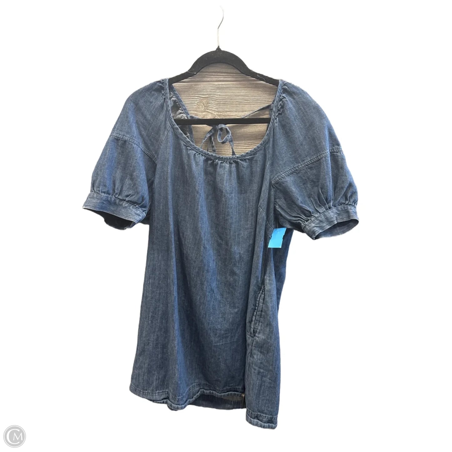 Dress Casual Midi By Free Assembly In Blue, Size: L