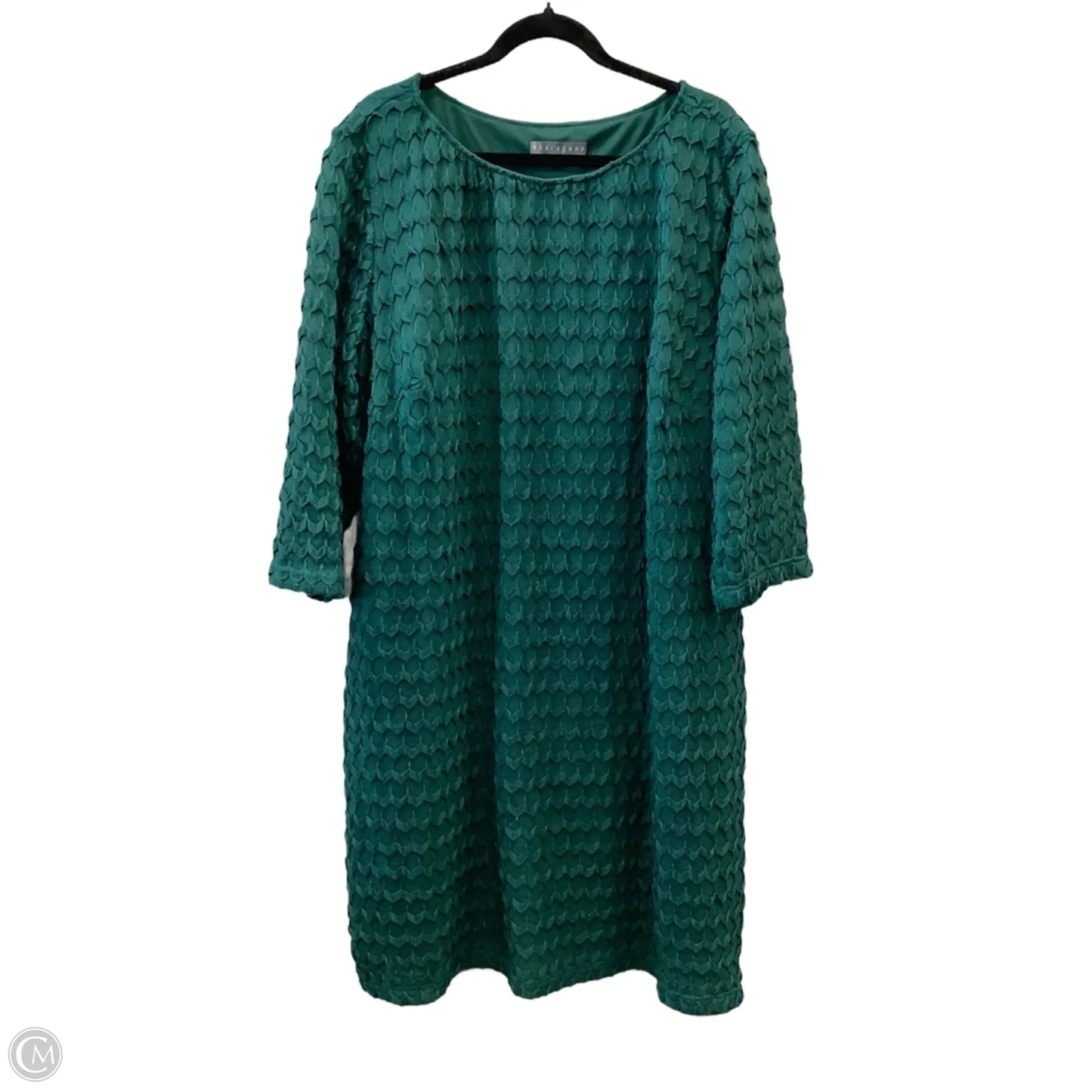 Dress Casual Midi By Sharagano In Green, Size: 3x