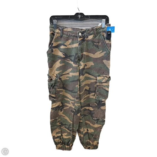 Pants Cargo & Utility By Shein In Camouflage Print, Size: 6