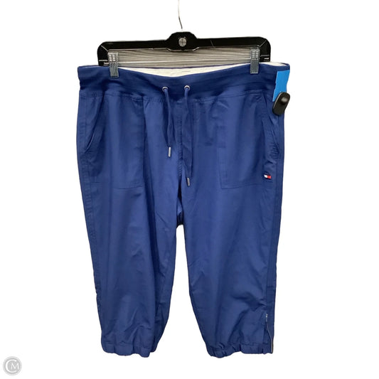 Athletic Pants By Tommy Hilfiger In Blue, Size: L