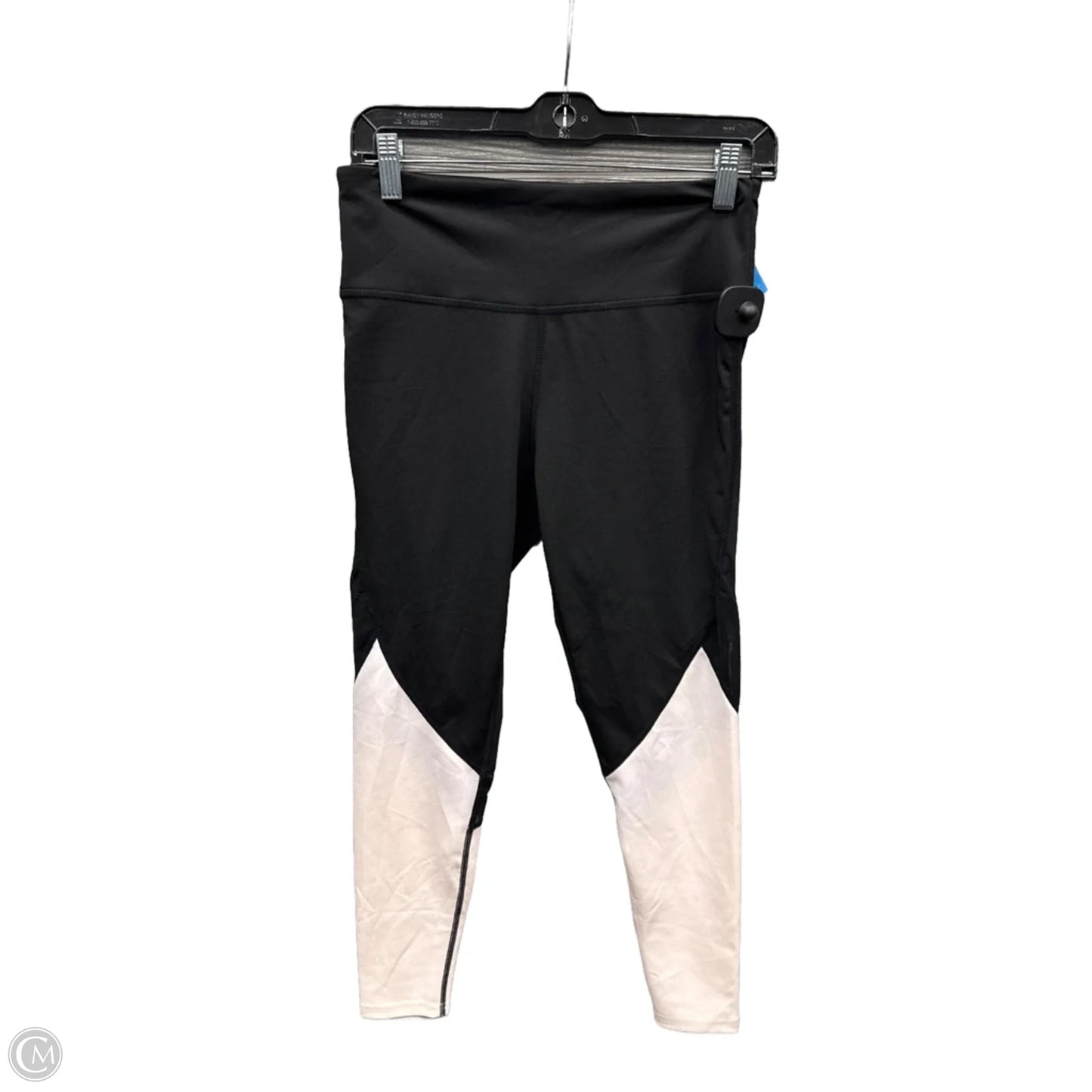 Athletic Leggings By Clothes Mentor In Black & Pink, Size: M