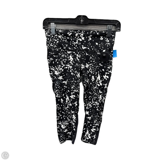 Athletic Capris By Under Armour In Black & White, Size: S