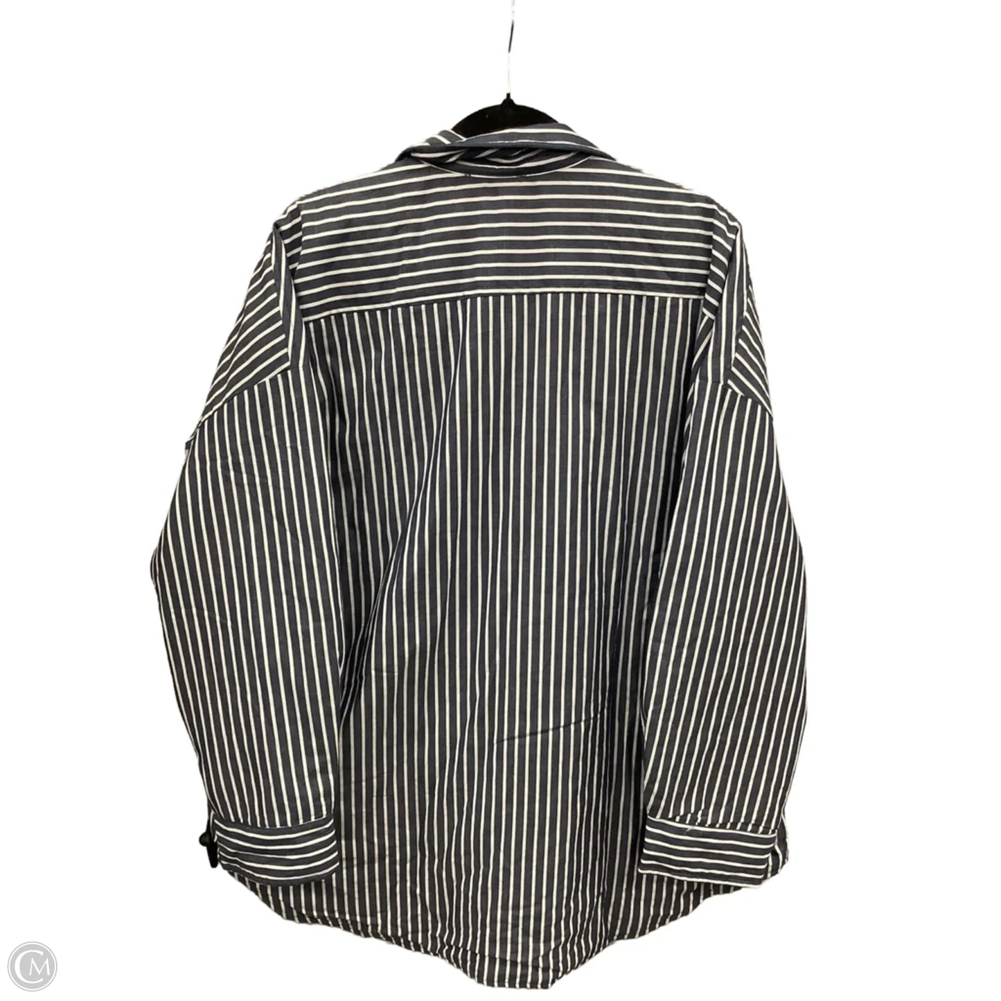 Jacket Other By Clothes Mentor In Blue & White, Size: M