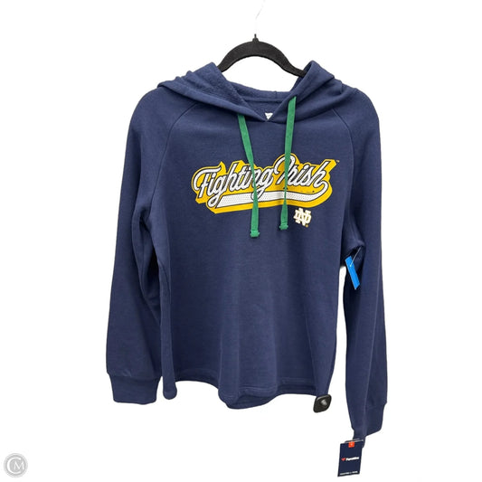 Sweatshirt Hoodie By Fanatics In Blue, Size: L