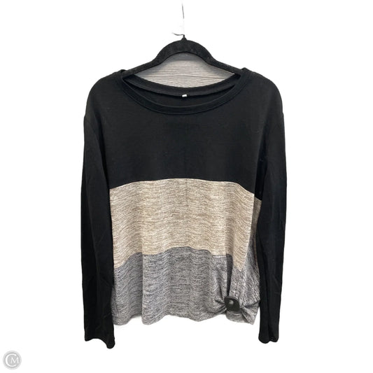 Top Long Sleeve By Clothes Mentor In Multi-colored, Size: 2x