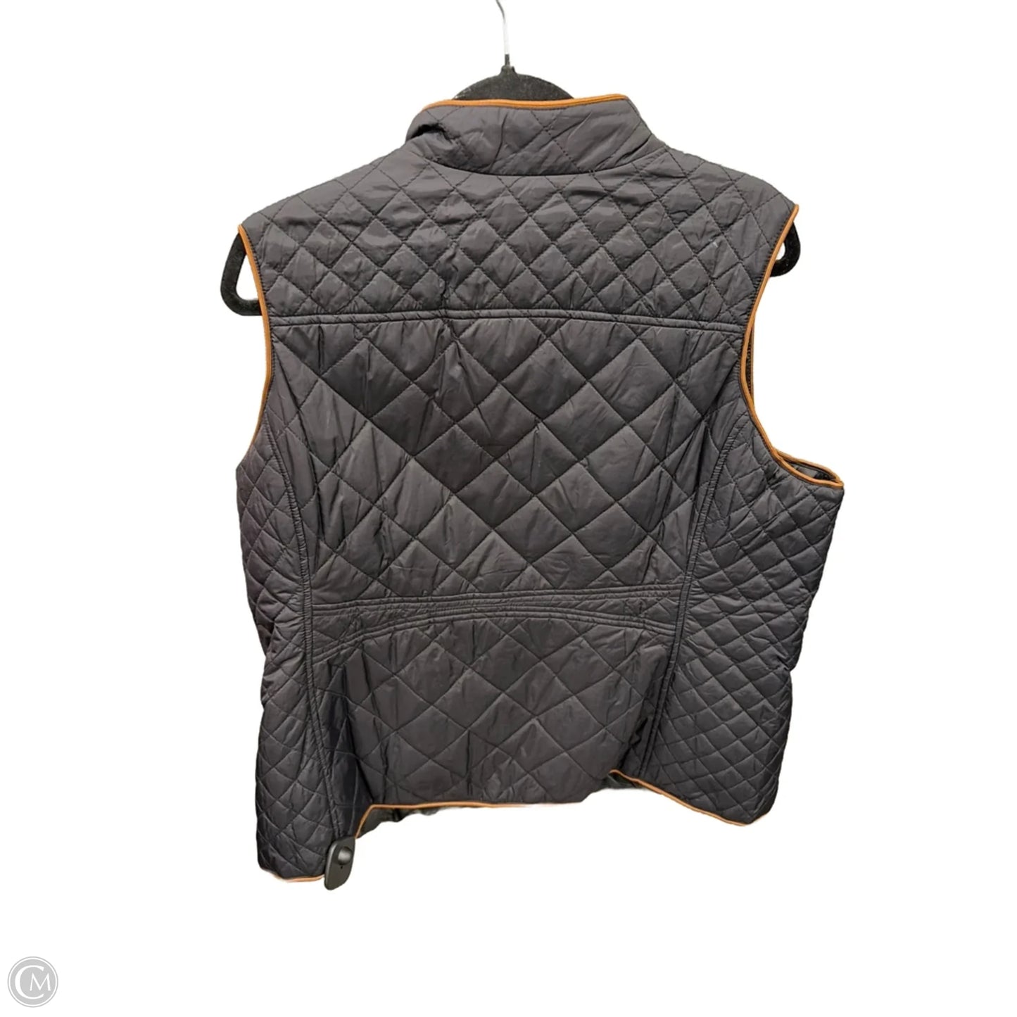 Vest Puffer & Quilted By Clothes Mentor In Grey, Size: 2x