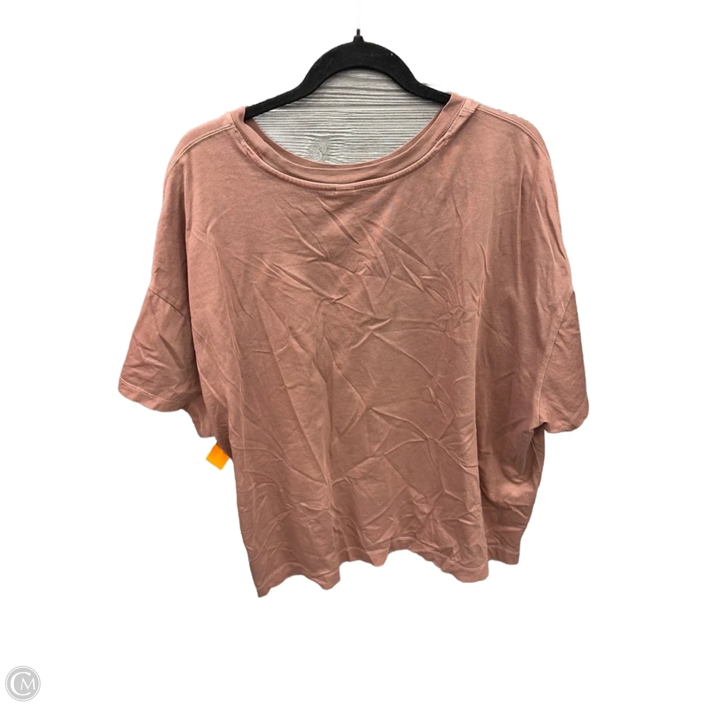 Top Short Sleeve By Old Navy In Brown, Size: 3x