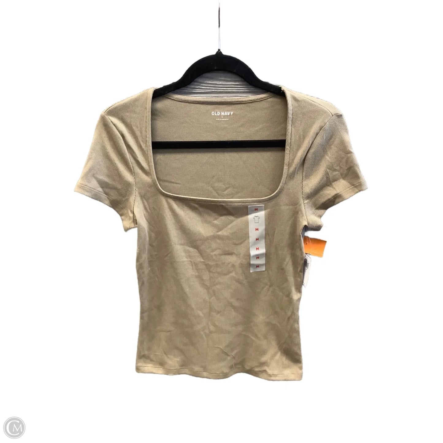 Top Short Sleeve By Old Navy In Brown, Size: M