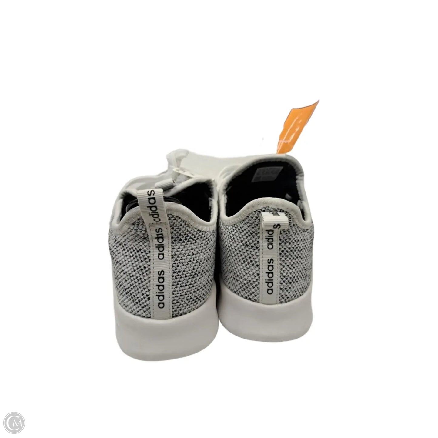 Shoes Sneakers By Adidas In Grey & White, Size: 8.5