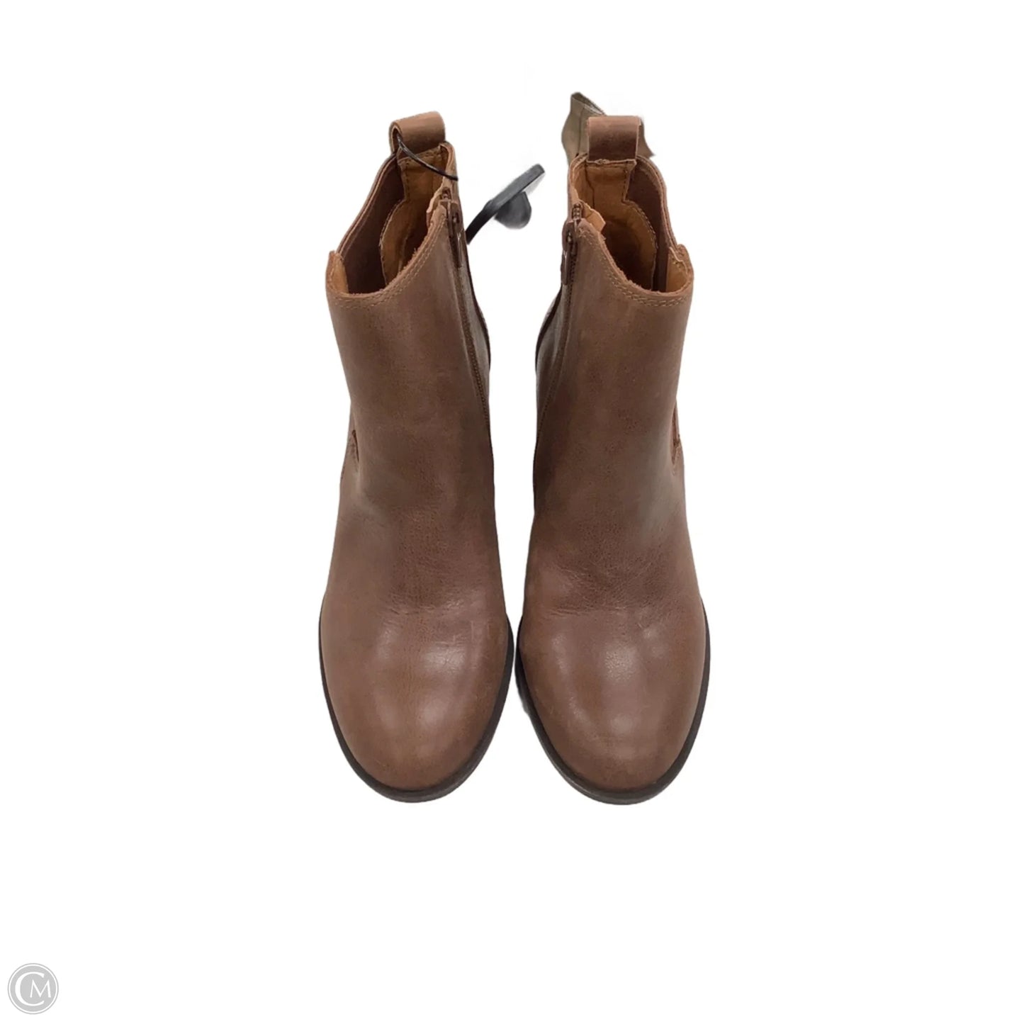 Boots Ankle Heels By Lucky Brand In Brown, Size: 7